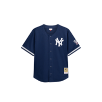 Image 1 of Mitchell & Ness Vancouver New York Yankees 1998 Derek Jeter Batting Practice Button Up