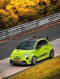 Image 19 of Fiat 500 / 595 / 695 - Adjustable Track Car Aero Wing 