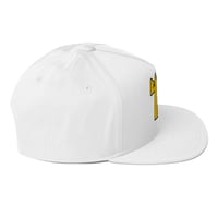 Image 2 of All White Cap Classic Yellow Dog