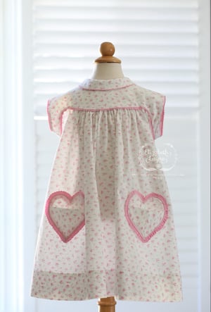 Image of Floral Heart Pocket Dress
