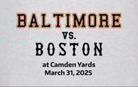 Image 3 of Retro Baltimore Baseball Opening Day Exclusive T-shirt