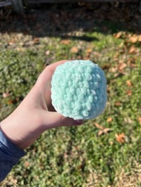 Image 9 of Crochet Marshmallow Stress Ball Plush