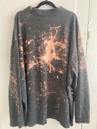 Image 3 of 'The Garden' - Halloween Collection - Custom Blockprint Bleach Longsleeve Shirt