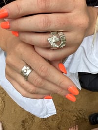 Image 4 of Peaked Fold Ring 