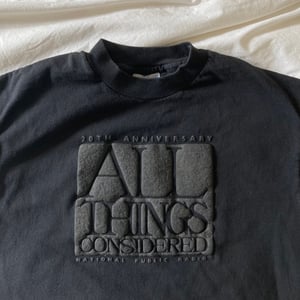 Image of NPR All Things Considered 20th Anniversary T-Shirt