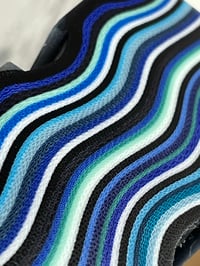Image 1 of Blue Mexican Blanket Ripplecut G-carta