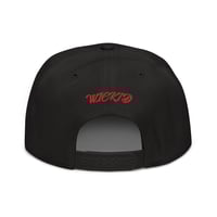 Image 2 of WICKID Snapback Hat
