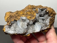 Image 2 of Blue Barite Geode | Morocco #2851