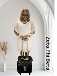 Image 2 of Zeta Trolley Rolling Bag 4 Wheels