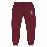 Image of "You Are Exactly What GOD Had In Mind" Unisex Fleece Sweatpants