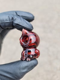 Image 5 of Electric Red Kitty Pendant