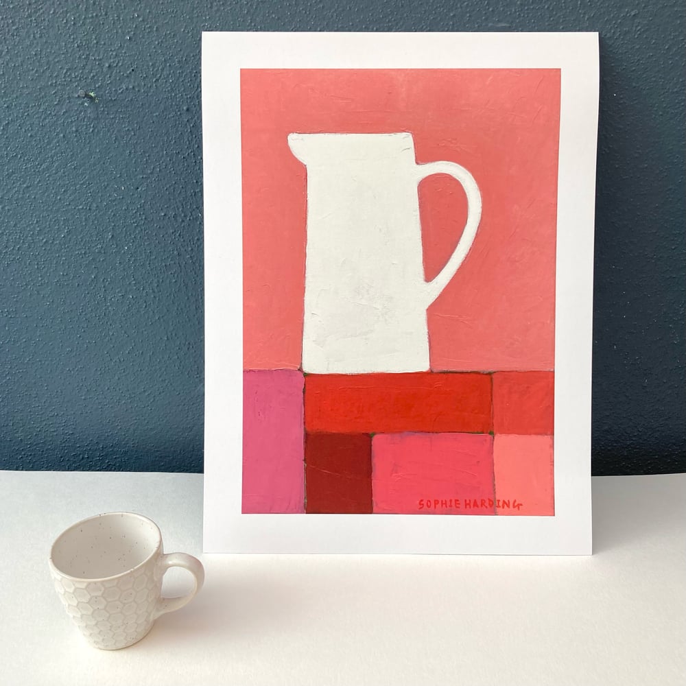 Image of White Jug limited edition giclee print