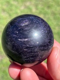 Image 4 of Charoite & Aegirine Sphere I Siberia Russia #2878