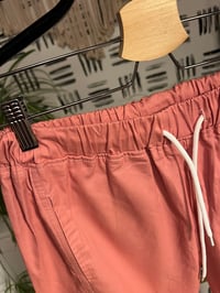 Image 2 of mauve cargo drawstring pants 