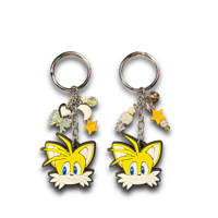 Image 1 of Yellow Fox Keychain