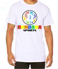 Image 1 of DUNDADA Sports Circle D White T-Shirt 