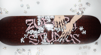 pieces skate deck 