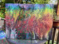 The Rainbow Beyond The Shadows 18x24