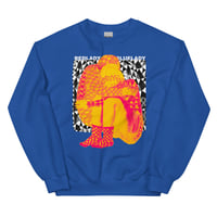 Image 1 of For When It's Too Much - Sweatshirt - Black/Green/Blue