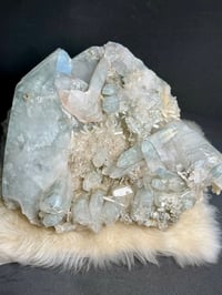 Image 2 of Phantom Quartz Cluster With Chlorite Inclusions Statement Piece #2390