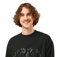 Image 5 of Batty Threads Oversized heavyweight sweatshirt