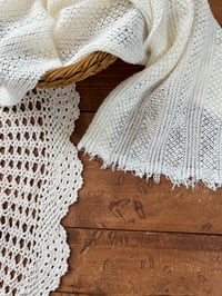 Image 5 of Cream Knit Wrap