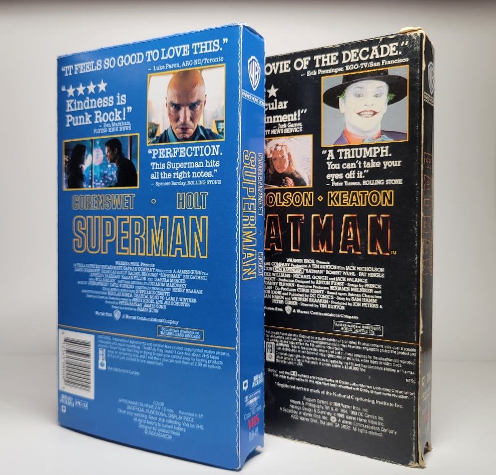 Superman 2025 VHS | Undead Media