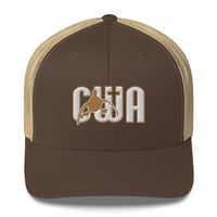 Image 1 of Chistian Waterfowlers Association CWA Branded Otto Snapback Trucker Cap