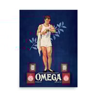 Image 1 of Omega 1932 LA Olympics poster