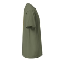 Image 3 of Gold Leaf Circle Heavyweight T-shirt