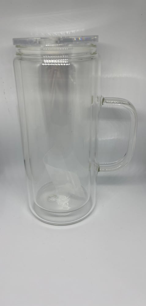 16oz Glass Handle Snowglobe