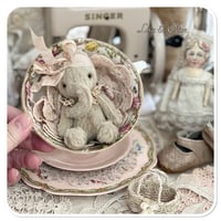 Image 1 of Custom order for Beth - Handmade whimsical hobby horse and teacup elephant