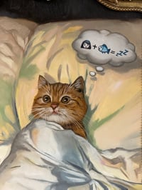 Image 3 of “Cure for Insomnia" Original painting
