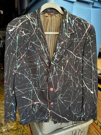 Image 1 of PAINT SPLATTRRED SHOW JACKET 