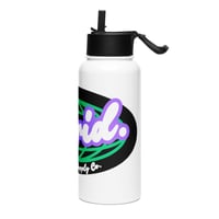 Image 3 of Classic Logo Insulated Steel Bottle - Purple/Green