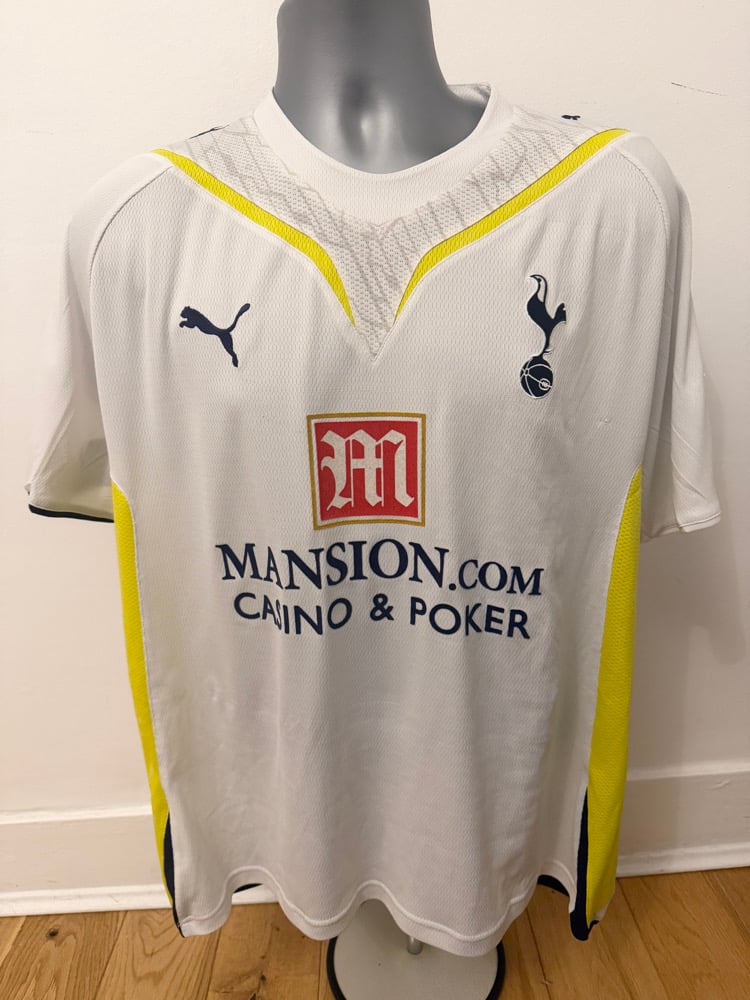 Image of Tottenham Hotspur “MODRIĆ 14” 2009/10 Home Shirt + PL patches  (L)