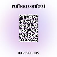 Image 1 of customize your color: ruffled confetti