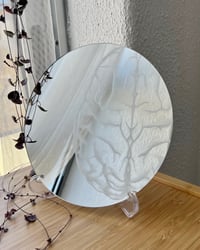 Image 2 of brain - 20 cm round mirror