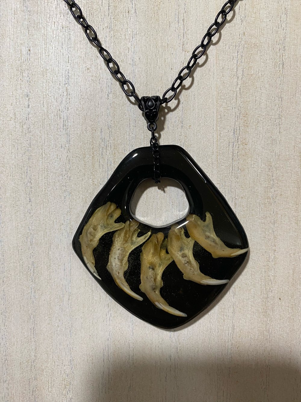 Jawbone pendant 