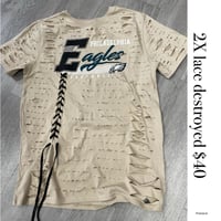 2X tan Eagle lace destroyed
