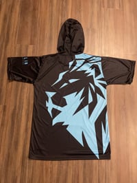 Image 2 of All In Blue Lion SS Hoodie