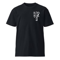 Image 3 of "La Muerte" by Jacobo Amador Unisex premium t-shirt Front & Back design (+ more colors)