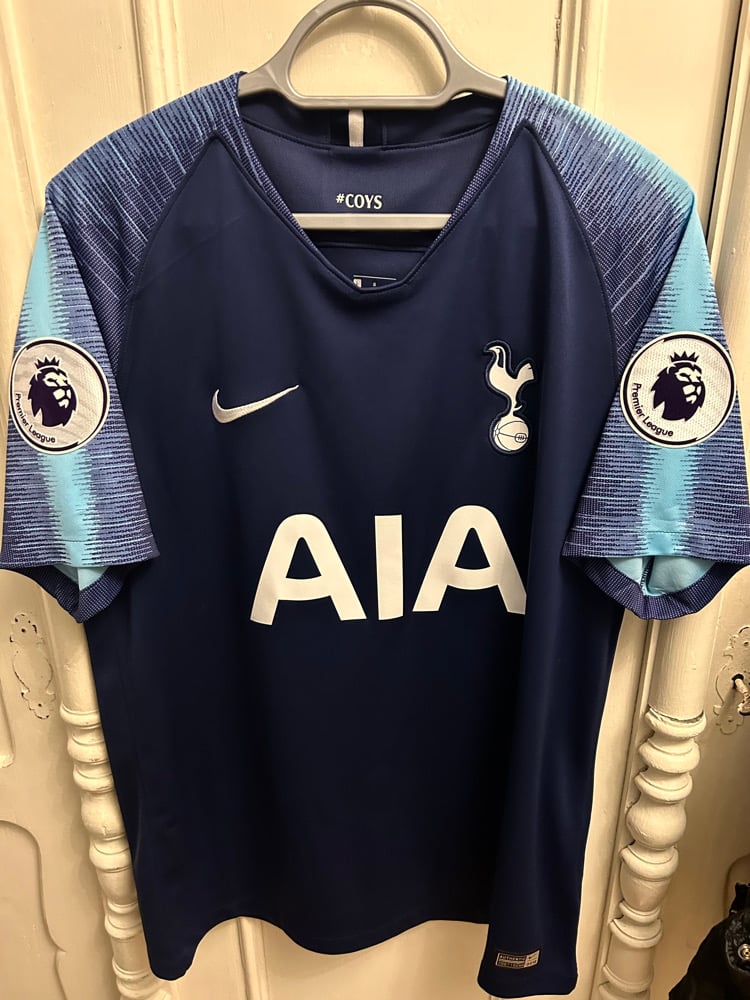 Image of PRE ORDER: Tottenham Hotspur "SON 7" 2018/19 Away Shirt + PL patches (L)