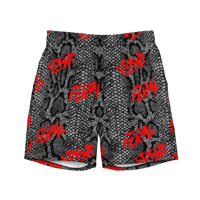 Image 1 of SNAKEPRINT SWIM TRUNKS