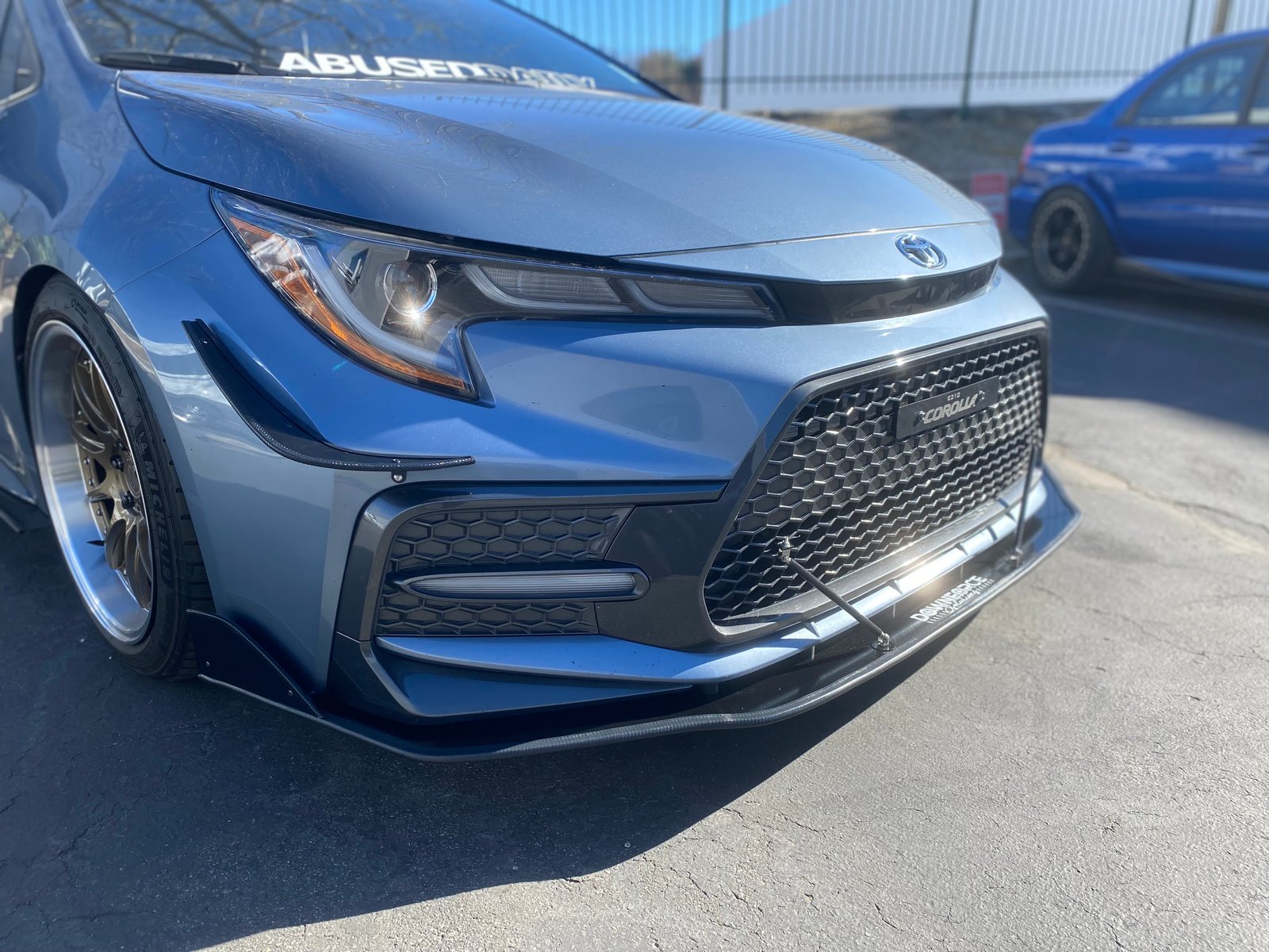DownForceSolutions 2019 2022 Toyota Corolla Sedan SE Canards