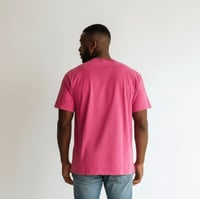 Image 2 of Tee Bleach Pink SV