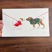 ORIGINAL ARTWORK - Nice to Meet You- 25x15cm