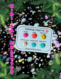 Image 1 of Mini Tropical Watercolor Dot Palette