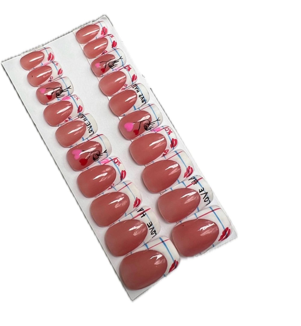 Image of Pick a 20 piece press on nail set from photo 1-25