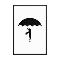 Image 1 of Gunbrella framed photo paper poster
